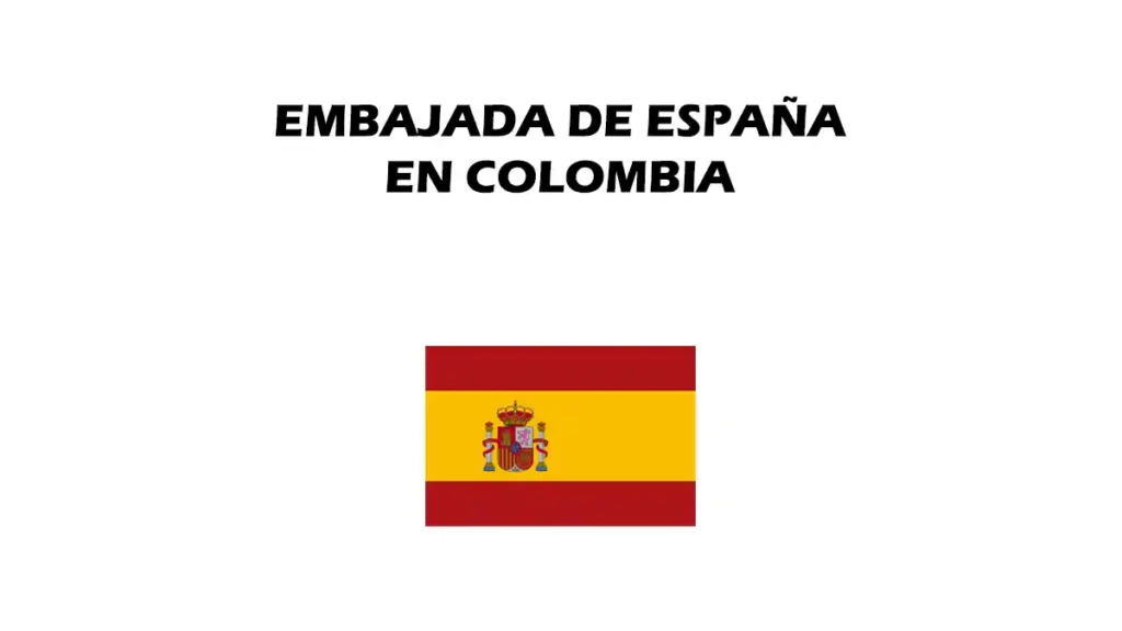 Bandera de España en Colombia